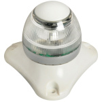 Fanale di via Sphera II 360° bianco corpo bianco
