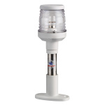 Asta con fanale bianco 20 cm