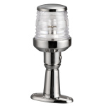 Fanale testa albero inox con basetta