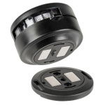 Luce di via port. bicolore con supporto magnetico - immagine 4