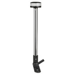 Asta Luminosa 360° LED abbattibile inox 12V IP65