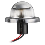 Fanalino ABS cromato bianco 225°