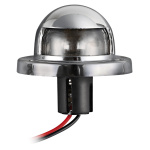 Fanalino ABS cromato bianco 135°