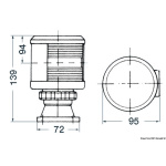 Fanale DHR giallo 25 W - immagine 2