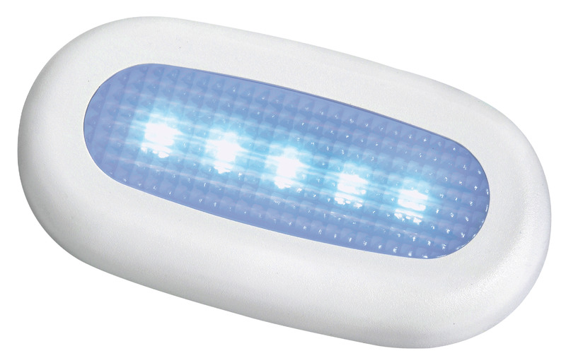 13.178.31new10.jpg Luce di cortesia stagna 5 LED bianca - immagine 1
