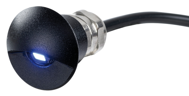 13.182.11_New2025.jpg Luce di cortesia luce LED blu corpo nero opaco - immagine 1