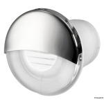 Luce di cortesia LED da incasso tonda bianca