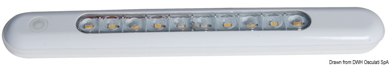 13.192.20.jpg Plafoniera LED da appoggio 310x40x15 mm - immagine 1
