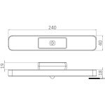 Barra led per tendalino - immagine 2