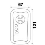 Comando da plancia wireless Classic 24V - immagine 4