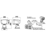 Faro elettrico LED 24 V - immagine 2