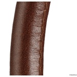 Faretto 3 W rivestito in pelle marrone - immagine 2