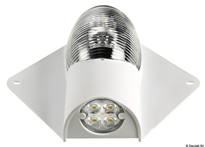 13.243.89_New2017.jpg Luce di via/coperta Led 12/24 V corpo bianco - immagine 1
