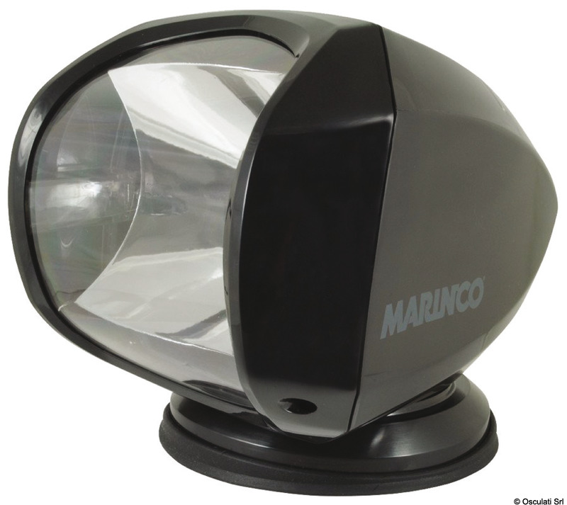 13.260.22.jpg Faro 100W 12V 24V Nero con telecomando SPLR-2 - immagine 1