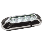 Faro subacqueo 4 LED bianchi