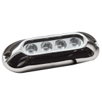 Faro subacqueo 4 LED blu