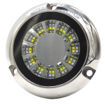 Luce subacquea a LED luce bianca+blu 12/24 V