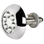 Faro subacqueo 6 LED bianchi con prigioniero