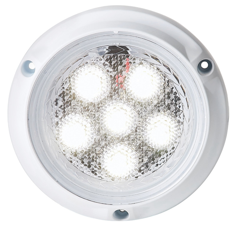 13.276.05-on.jpg Luce subacquea tonda 134 mm bianca - immagine 1
