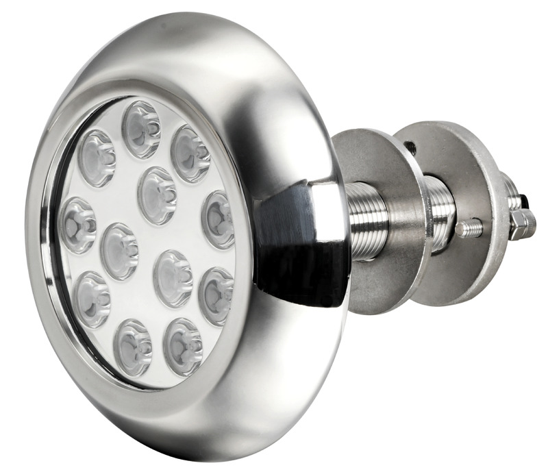 13.288-289.00_New2020.jpg Faro subacqueo 12 LED blu con prigioniero - immagine 1