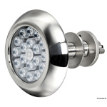 Faro subacqueo 18 LED blu con prigioniero