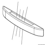 Luce cortesia 3+3 LED bianca - immagine 2