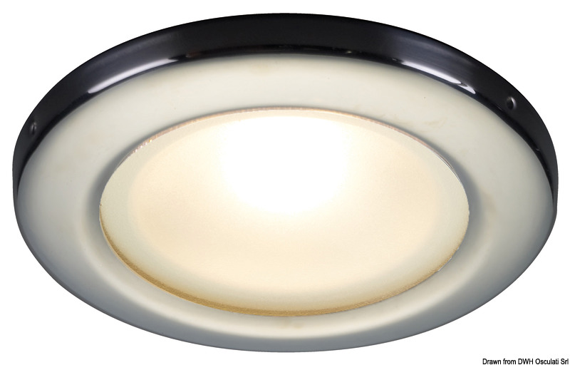 13.433.12.jpg Plafoniera LED da incasso Vega II bianco - immagine 1