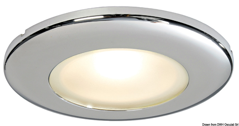 13.433.33.jpg Plaf. LED da incasso Capella II luce Bianca Rossa - immagine 1