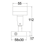 Faretto Laguna 1 LED HD 12/24 V - immagine 2