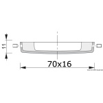 Luce cortesia Andromeda 5 LED bianchi - immagine 2