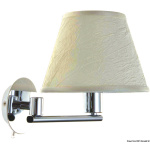 Applique snodata Maia ottone cromato