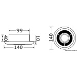 Faretto con aspiratore 24V - immagine 2