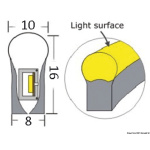 Barra luminosa led flessibile NeonLight 12V bianco - immagine 4