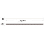 Barra luminosa Led 508 mm 12V RGBW - immagine 2