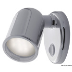 Applique Tube 12 LED ABS cromato
