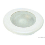 Plafoniera Nova ABS bianco con interruttore