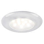 Plafoniera LED incasso SOLE ghiera bianca switch