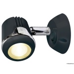 Faretto nero Hi-Power LED 12/24 V