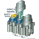 Portafusibili con coperchio 10 A