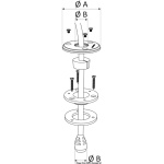 Premistoppa inox Low Profile Ø 2/8 mm - immagine 2