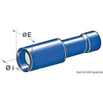 Terminali cilindrici femmina 1-2,5 mm²