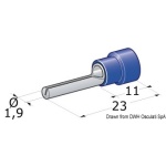 Spinotto giunzione maschio 1-2,5 mm²