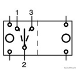 Interruttore ON-OFF-ON 12 V
