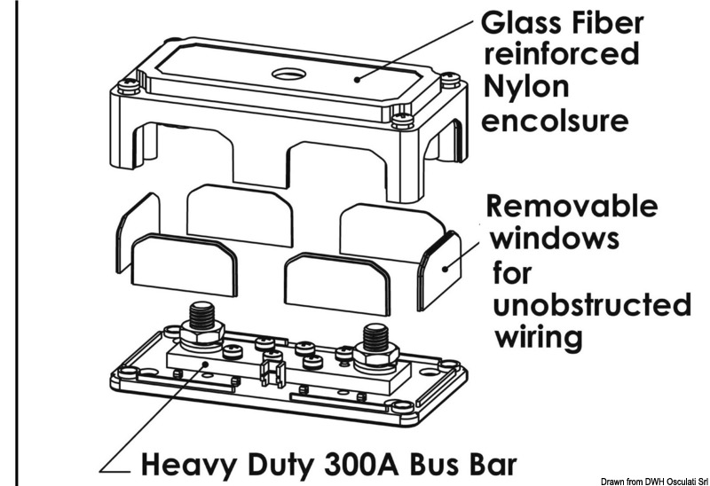 14.209.31_dis2.jpg Terminali Bus Bar Heavy Duty 6 x 5 mm - immagine 1