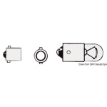 Lampadina a baionetta 12 V 4 W