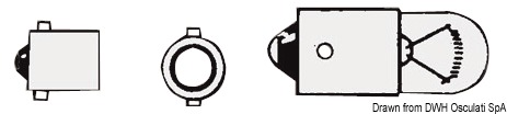 4.0.2 Lampadina a baionetta 12 V 4 W - immagine 1