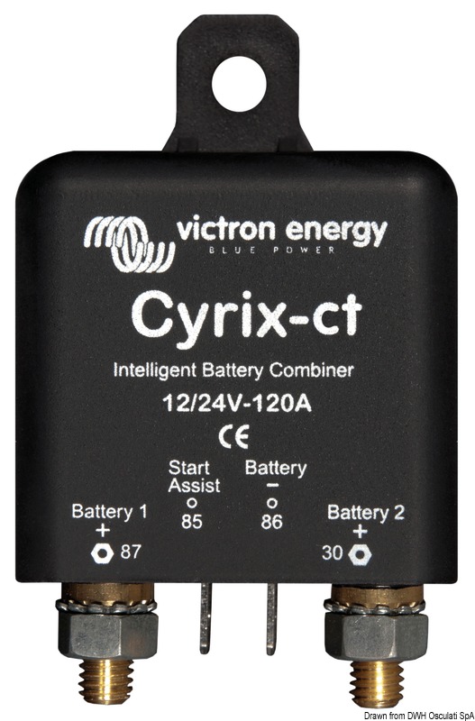 Cyrix-i 12/24V-120A intelligent battery combiner Combinatore intelligente di batterie Cyrix-ct 12/24V-120A - immagine 1