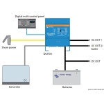 Inverter/Caricabatterie Quattro 12/5000/220-100/100 230V VE.Bus - immagine 2