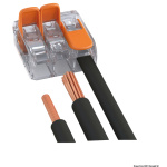 Connettore di giunzione WAGO 3 conduttori 6 mm²