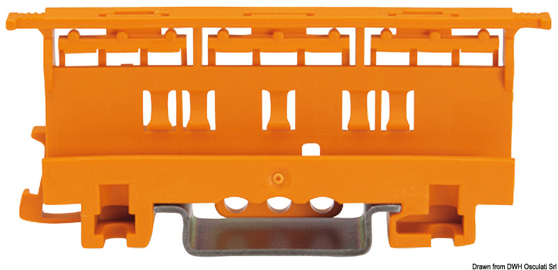 14.286.50-51.jpg Supporto di montaggio per connettori 6 mm² - immagine 1